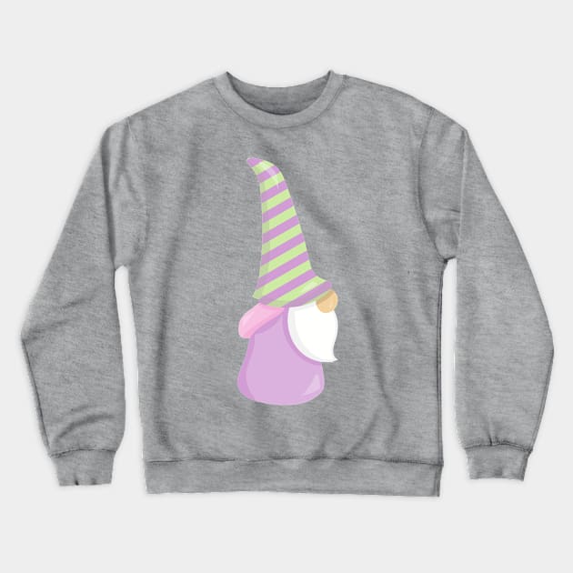 Cute Gnome, Garden Gnome, Little Gnome, Beard, Hat Crewneck Sweatshirt by Jelena Dunčević